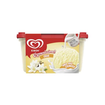Sorvete de Baunilha Kibon