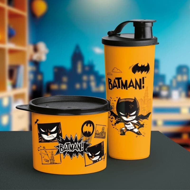  Kit Tupperware Tupper Batman Kids