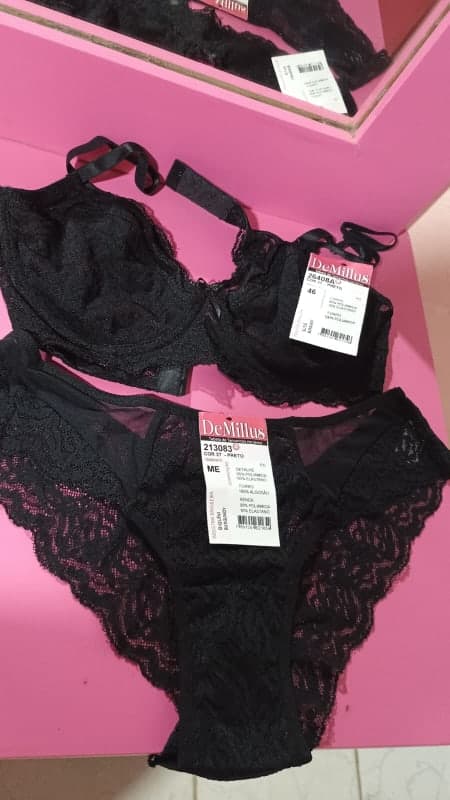 Conjunto sutiã e calcinha DeMillus