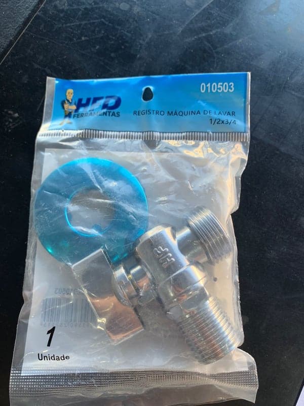 REGISTRO MAQ LAVAR 1/2" X 3/4"