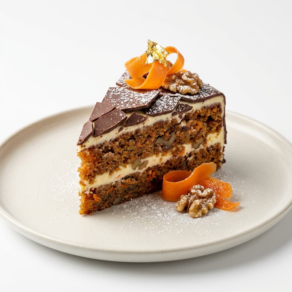Bolo de Cenoura com Calda