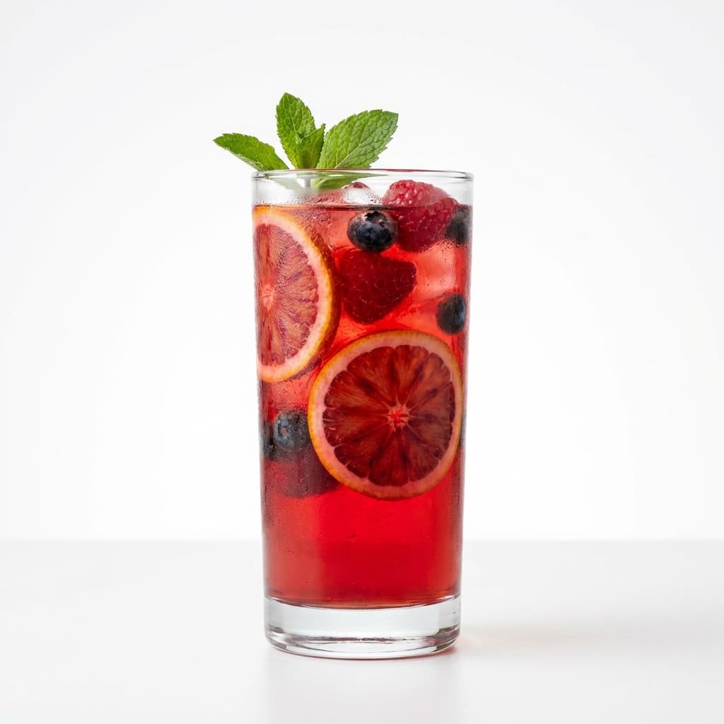 Chá de Hibisco com Frutas