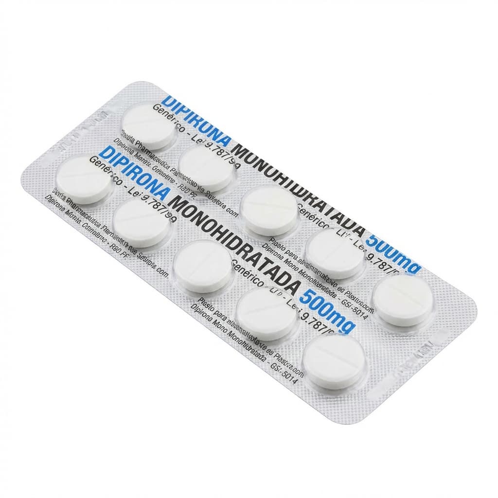Dipirona Monohidratada 500mg