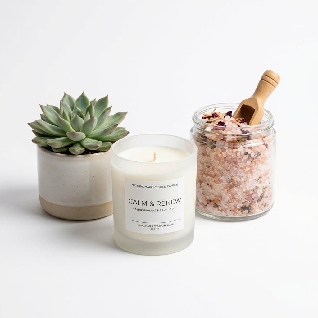 Kit Wellness (Vela + Planta)