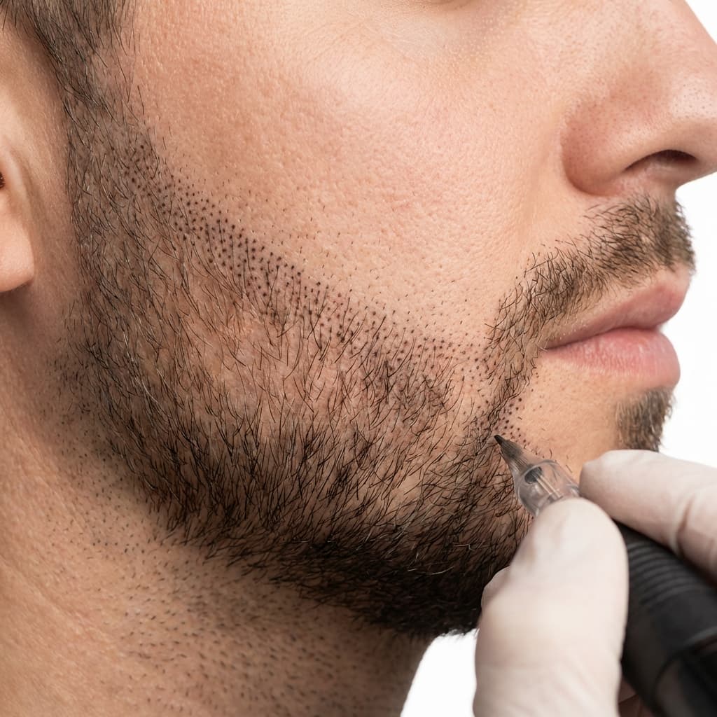Pigmentação de Barba